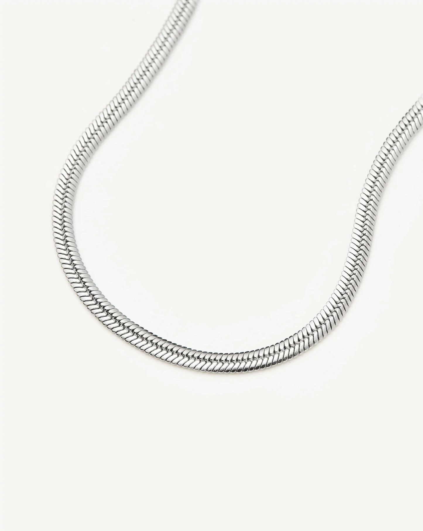 Thin Snake Chain Bracelet | Platinum Plated Bracelets Missoma 