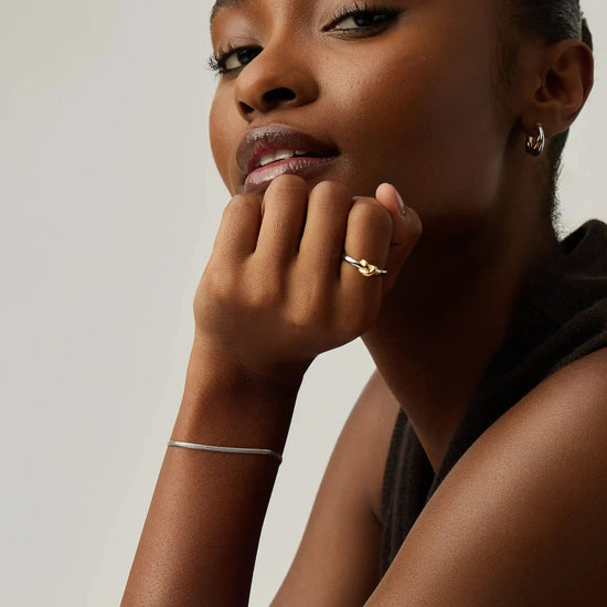 Thin Snake Chain Bracelet | Platinum Plated Bracelets Missoma 