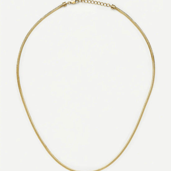 Thin Snake Chain Necklace | 18ct Gold Plated Necklaces Missoma 