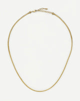 Thin Snake Chain Necklace | 18ct Gold Plated