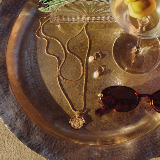 Thin Snake Chain Necklace | 18ct Gold Plated Necklaces Missoma 