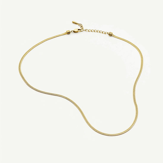 Thin Snake Chain Necklace | 18ct Gold Plated Necklaces Missoma 