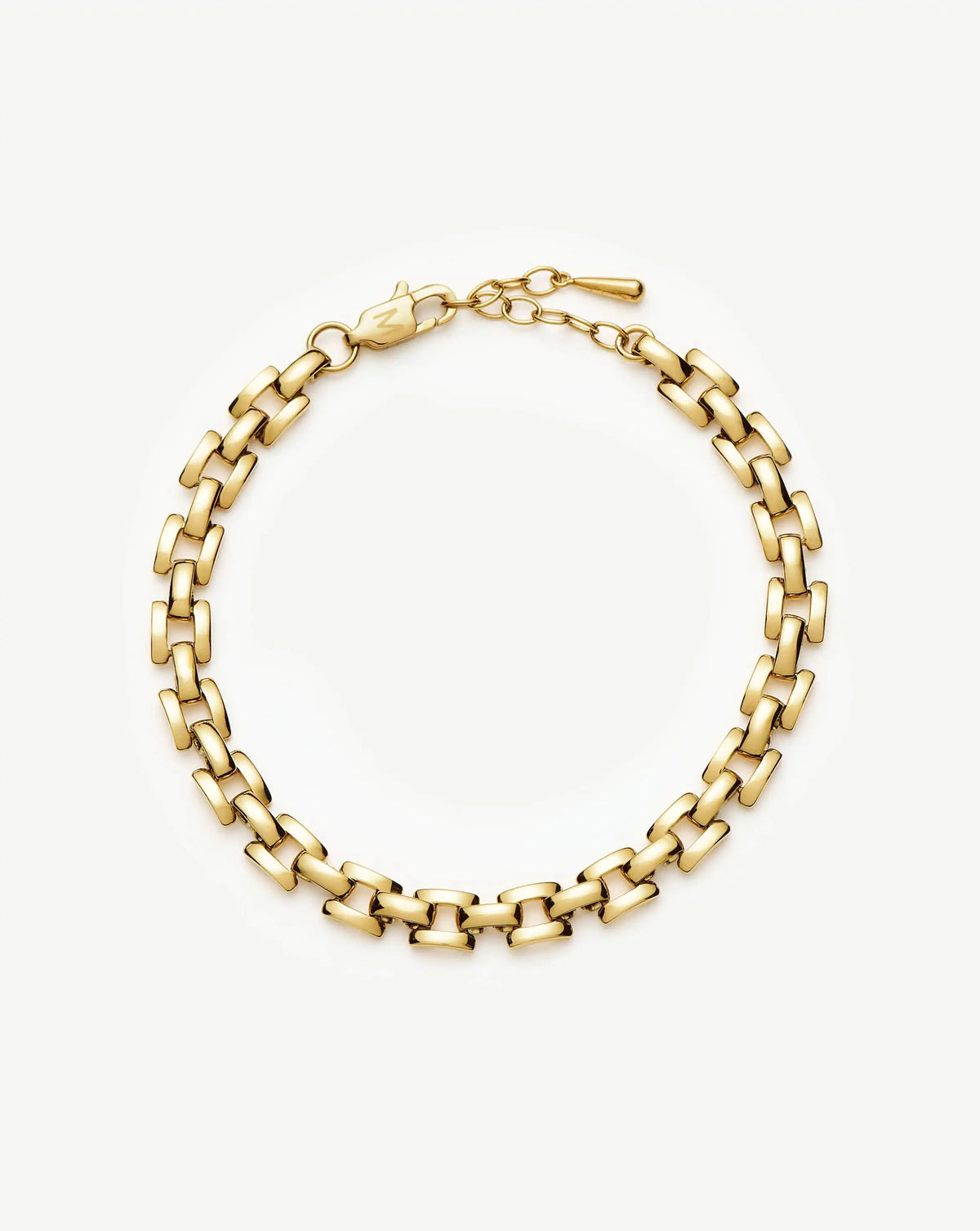 Timepiece Link Chain Bracelet | 18ct Gold Plated Bracelets Missoma 