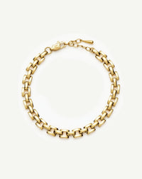 Timepiece Link Chain Bracelet | 18ct Gold Plated Bracelets Missoma 
