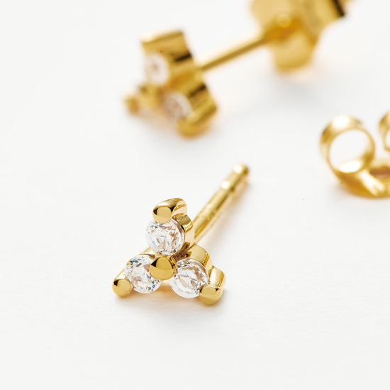 Trinal Stud Earrings Earrings Missoma 