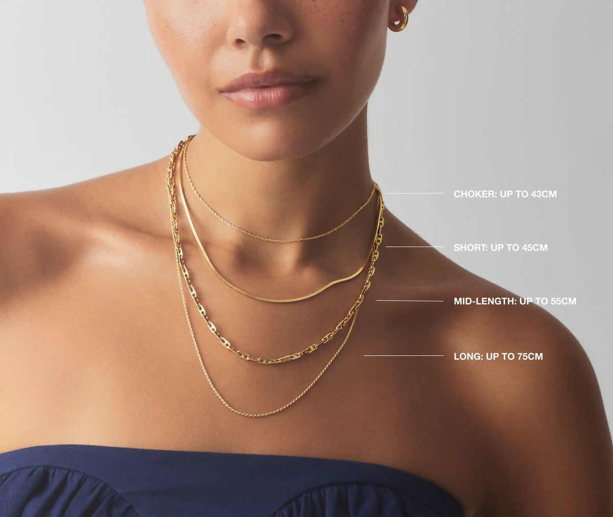 necklace size guide
