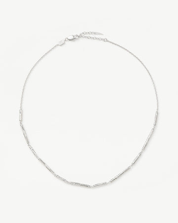 Wavy Ridge Chain Choker Necklaces Missoma 
