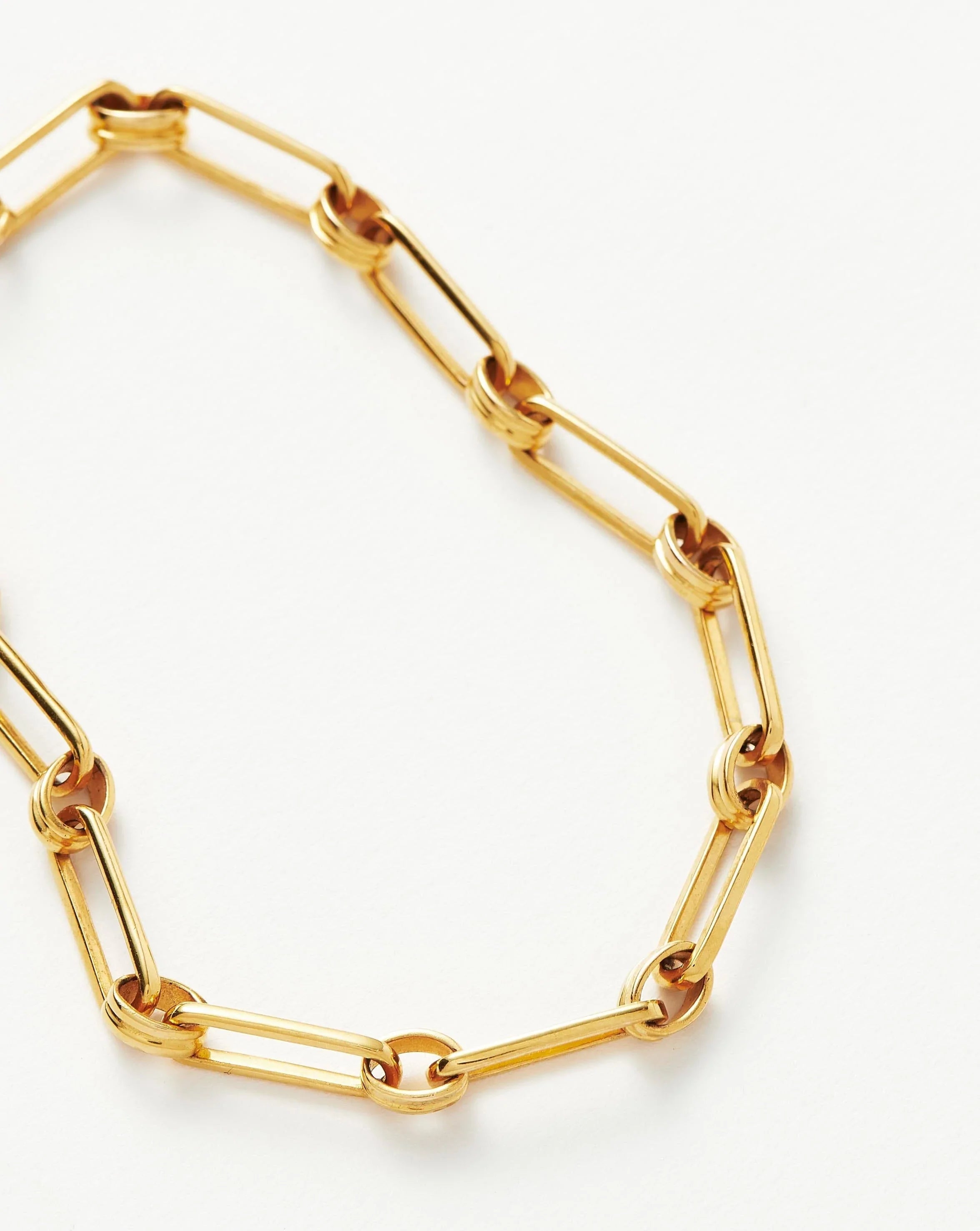 Aegis Chain Bracelet | 18ct Gold Plated Bracelets Missoma 