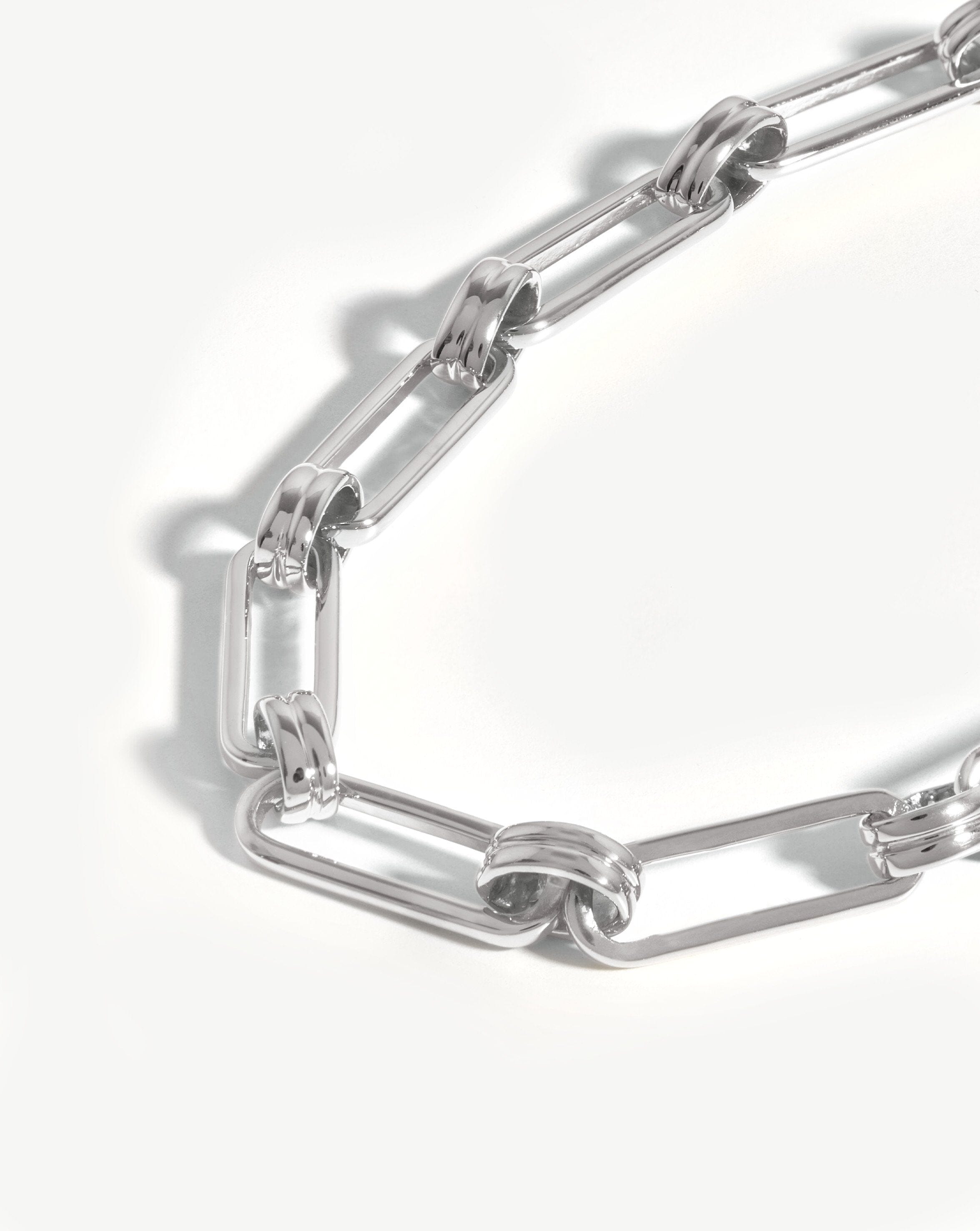 Aegis Chain Bracelet | Silver Plated Bracelets Missoma 