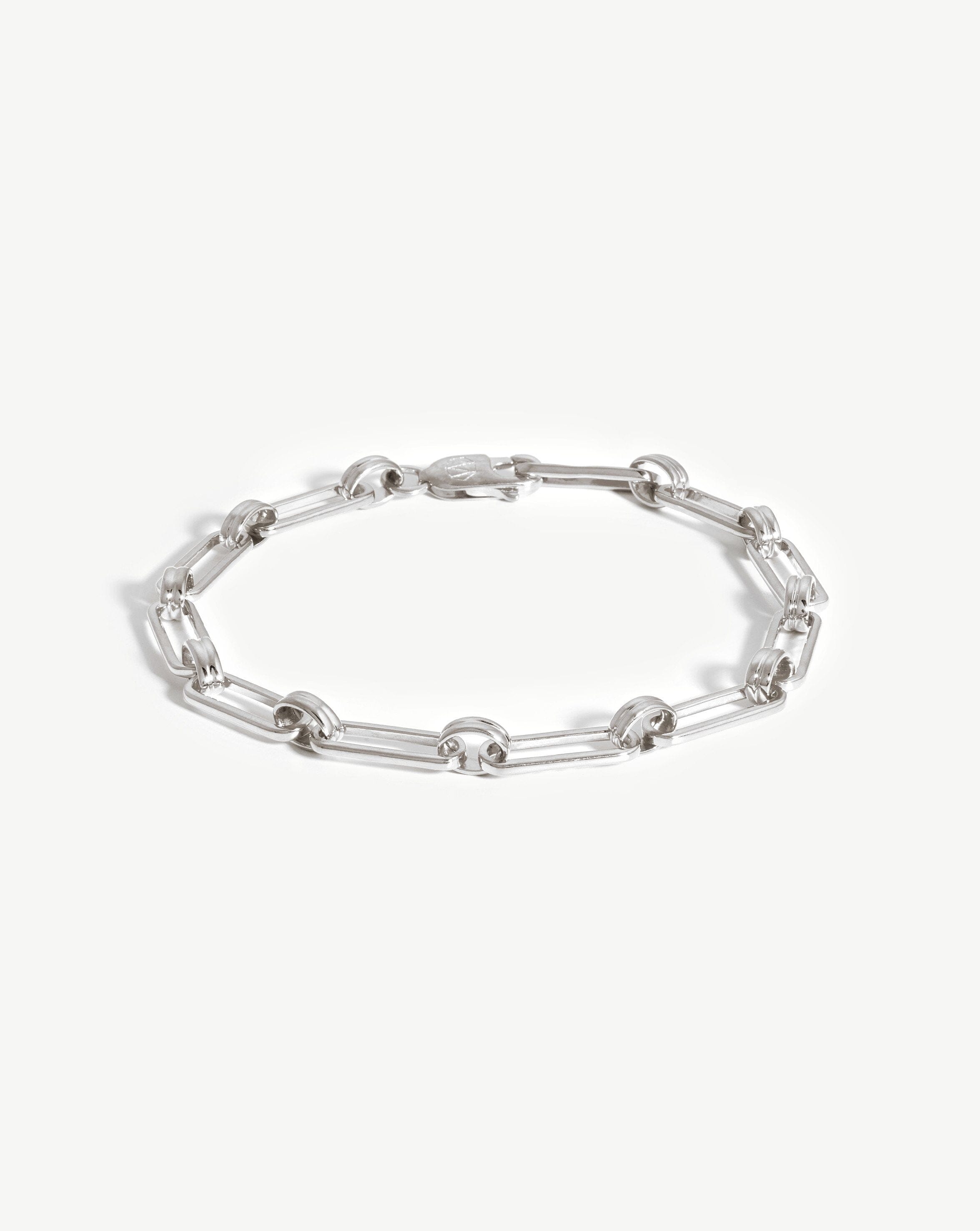 Aegis Chain Bracelet | Silver Plated