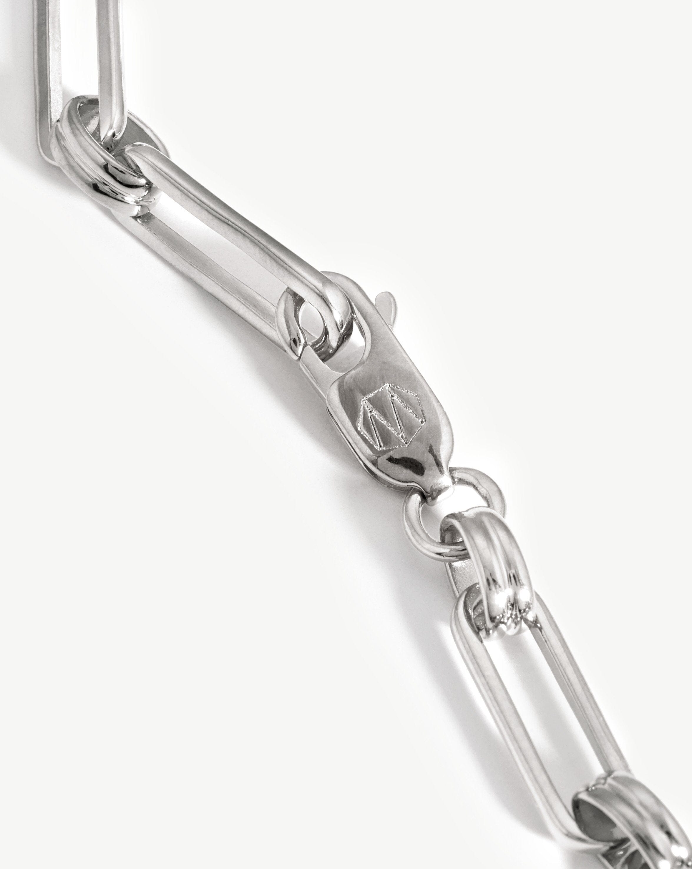 Aegis Chain Bracelet | Silver Plated Bracelets Missoma 
