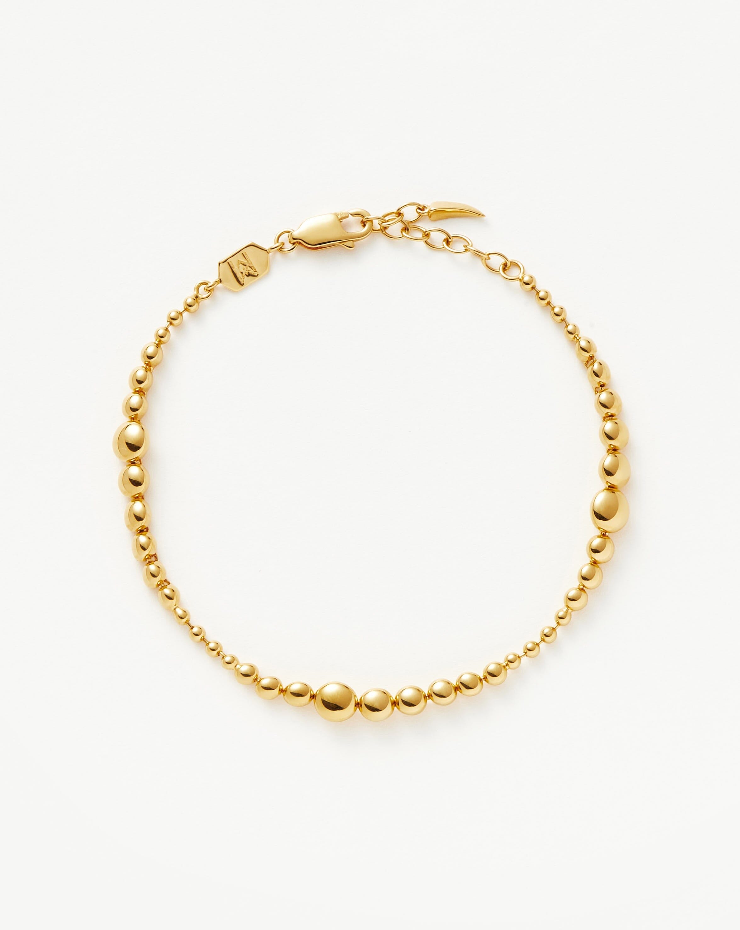 Articulated Beaded Bracelet | 18ct Gold Plated Vermeil Bracelets Missoma 