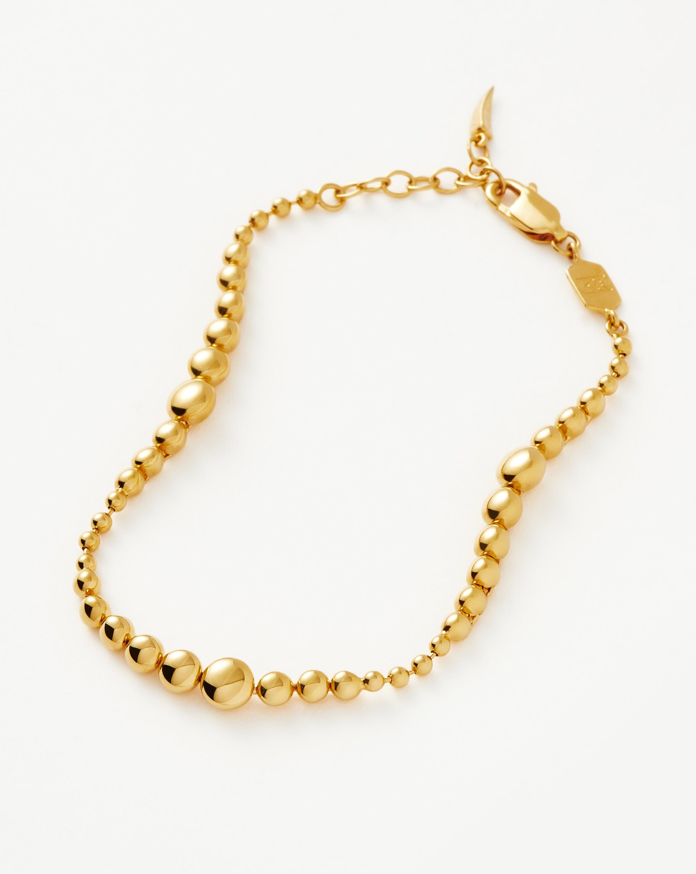 Articulated Beaded Bracelet | 18ct Gold Plated Vermeil Bracelets Missoma 