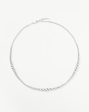 Articulated Beaded Choker | Sterling Silver Necklaces Missoma 