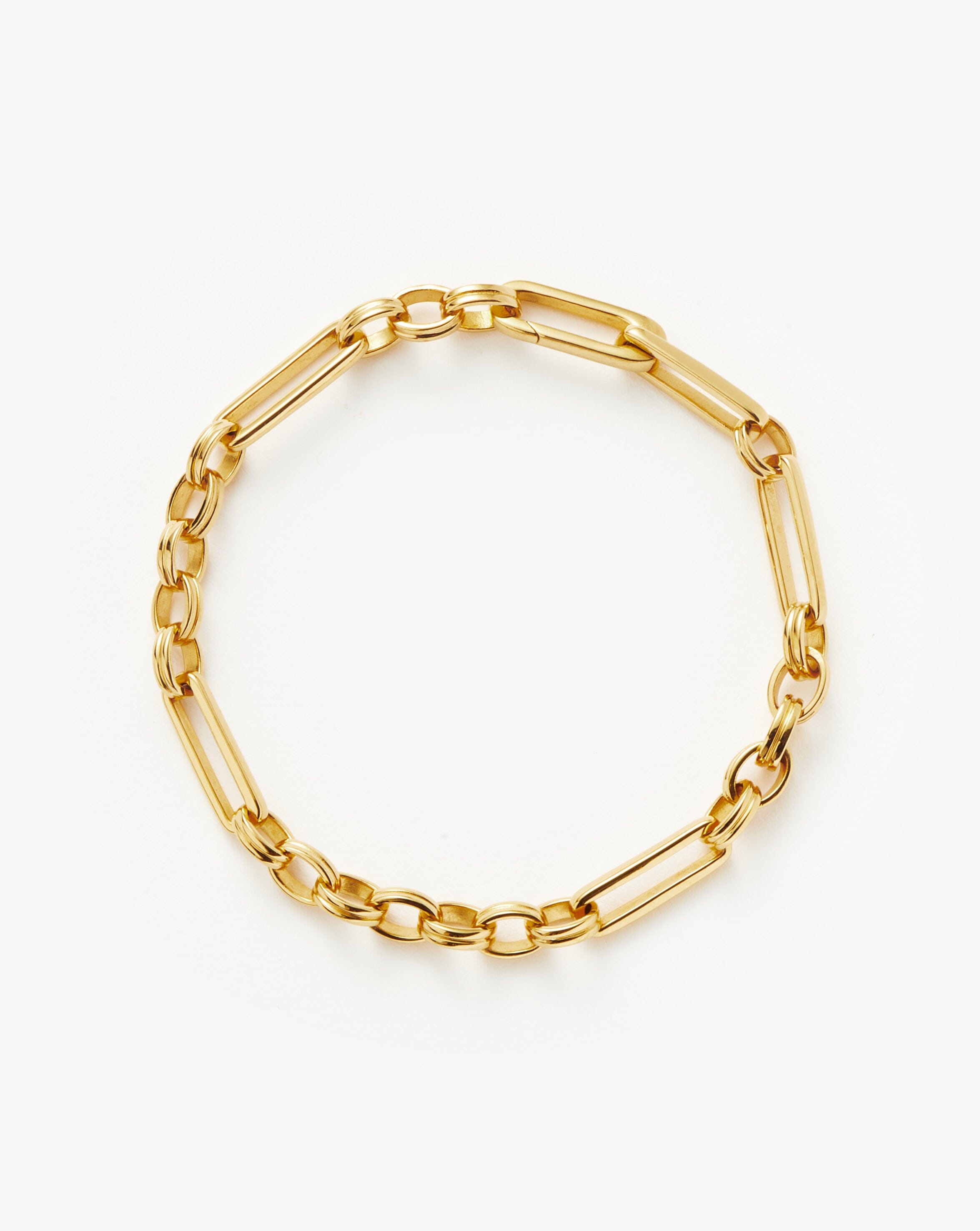 Axiom Chain Bracelet | 18ct Gold Plated Bracelets Missoma 