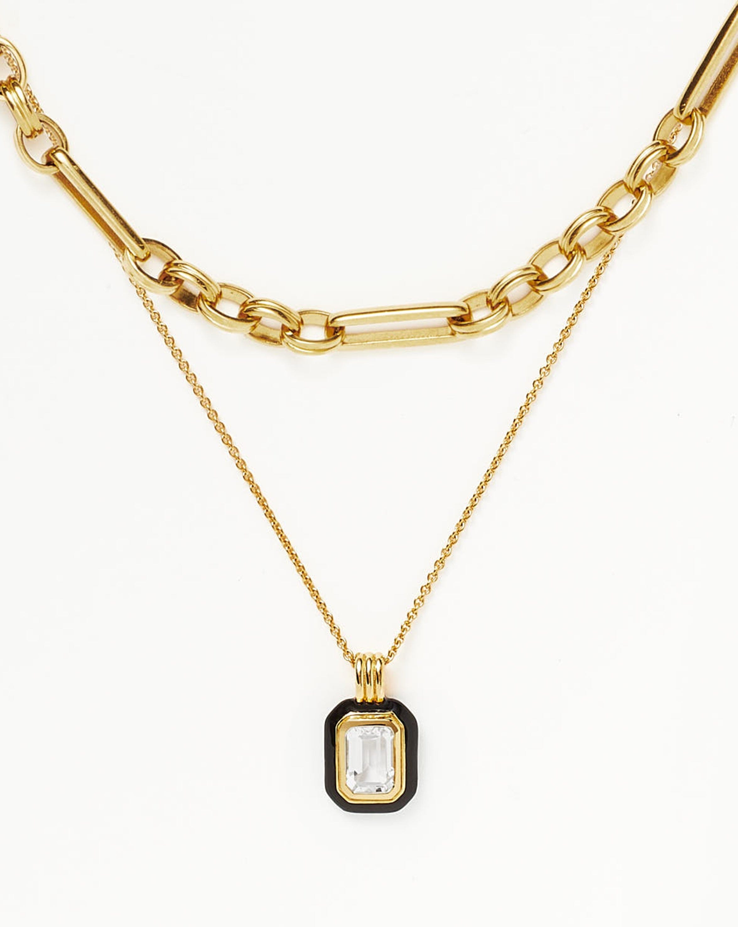 Axiom & Enamel Necklace Set Layering Sets Missoma 
