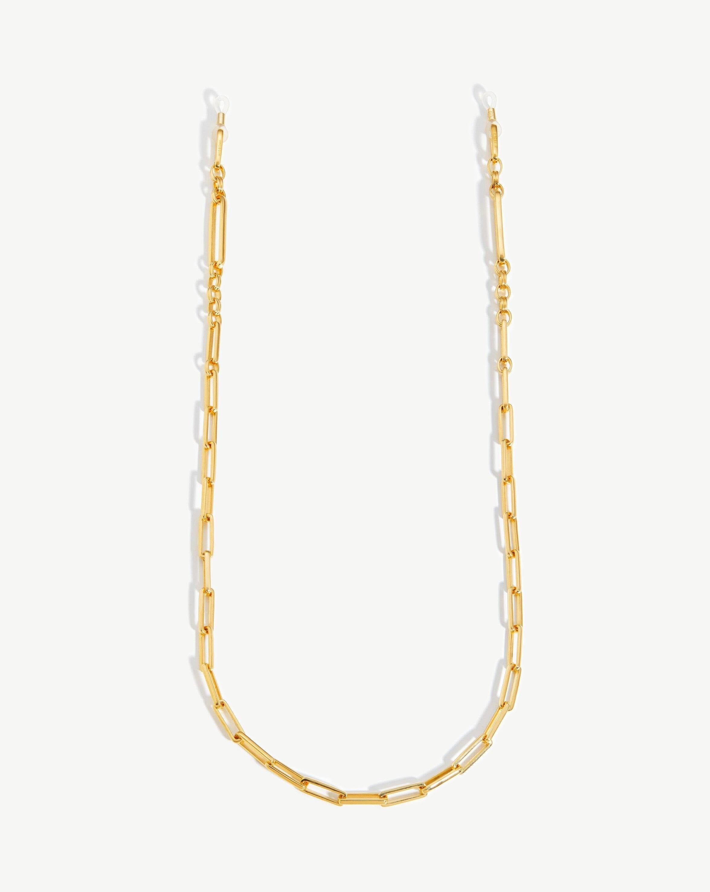 Axiom Eyewear Chain | 18ct Gold Plated Eyewear Chain Missoma 