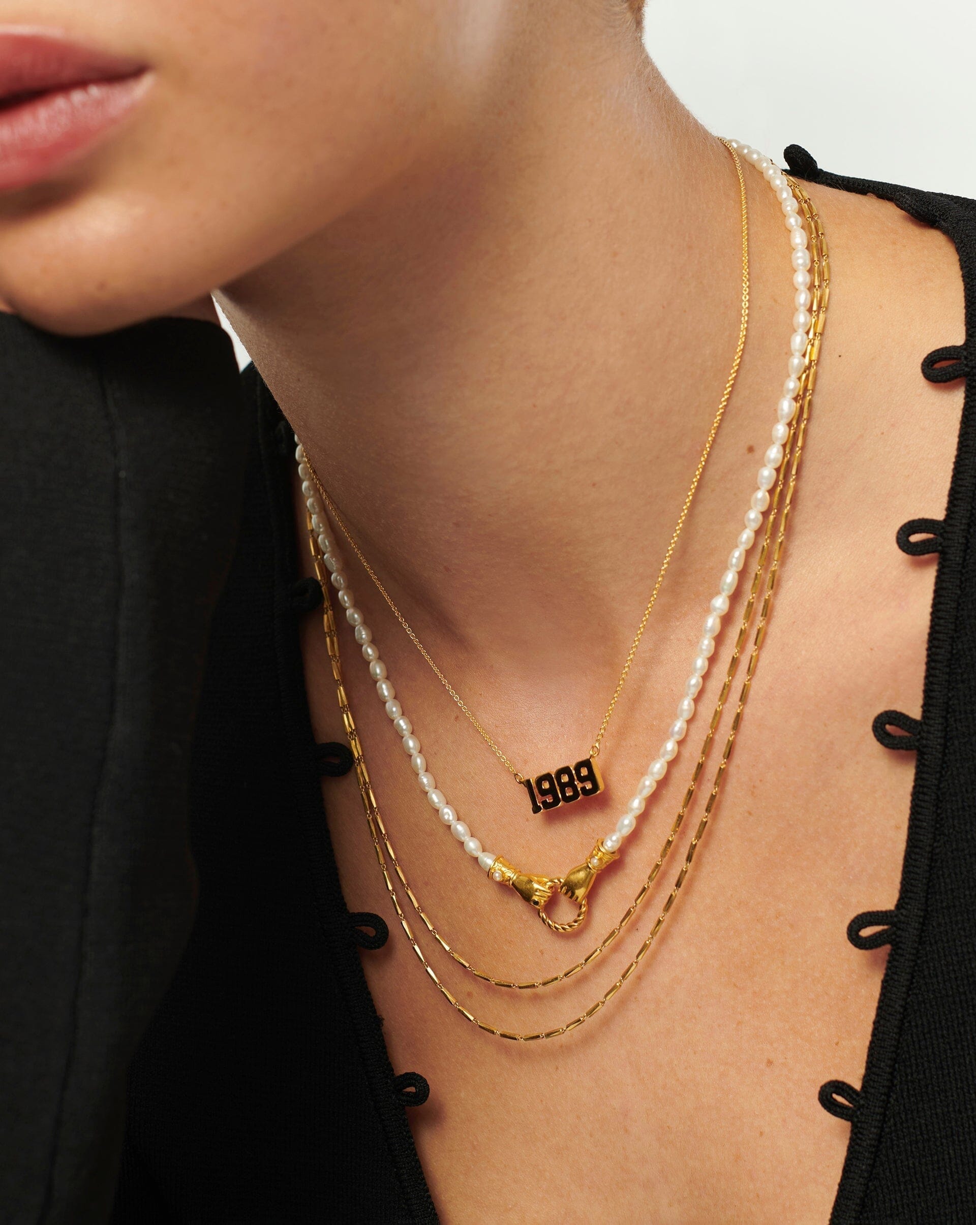 Birth Year Necklace - Year 1989 | 18ct Gold Plated Vermeil Necklaces Missoma 