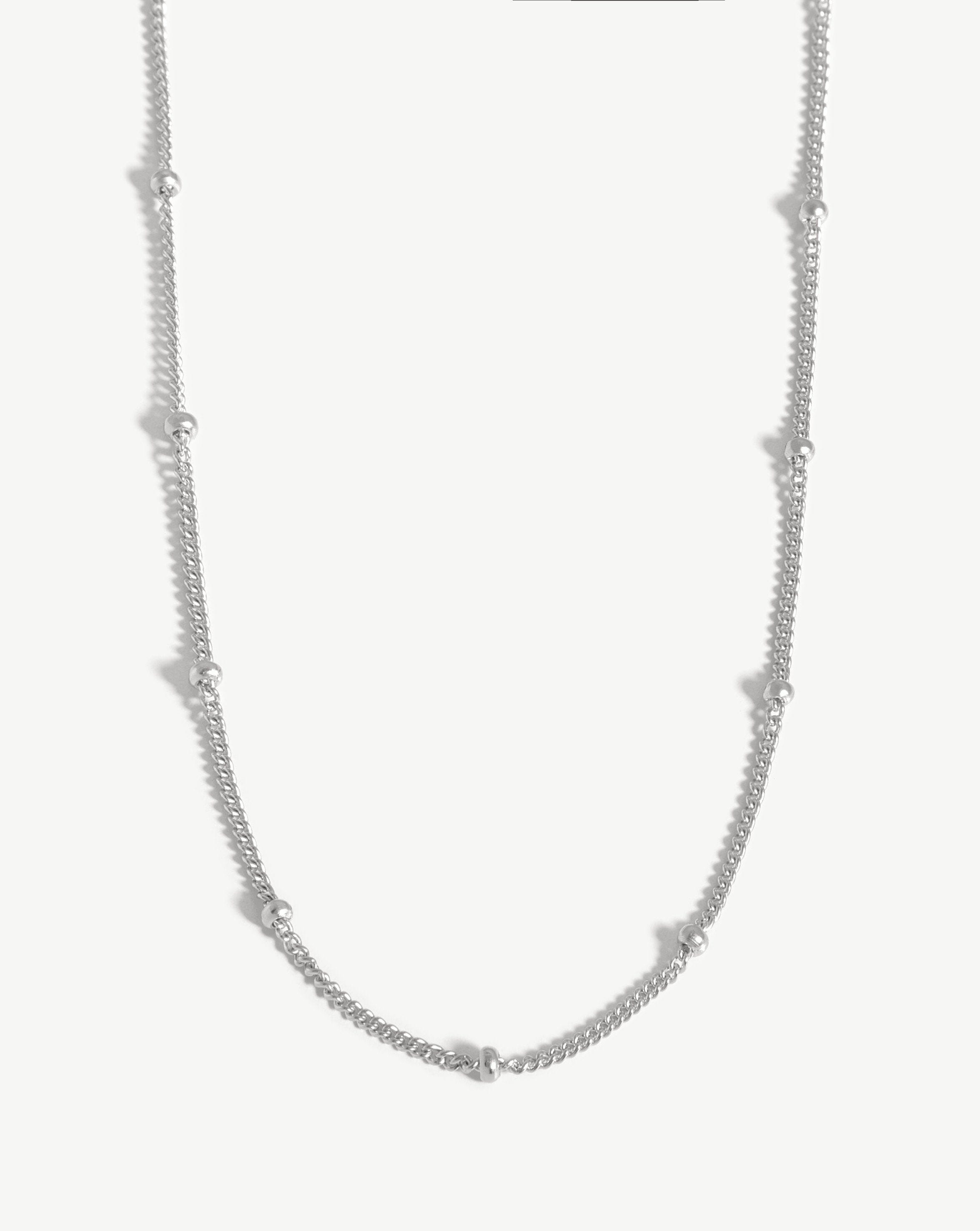 Bobble Chain Choker | Sterling Silver Necklaces Missoma 