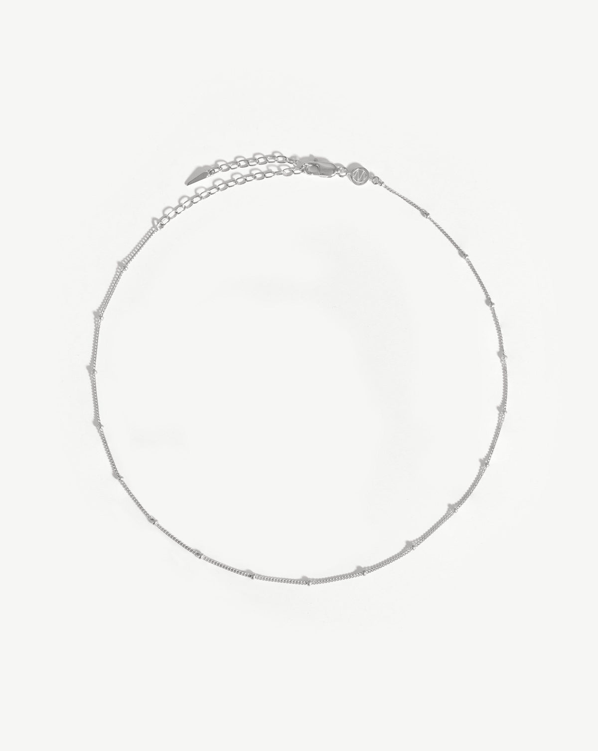 Bobble Chain Choker Sterling