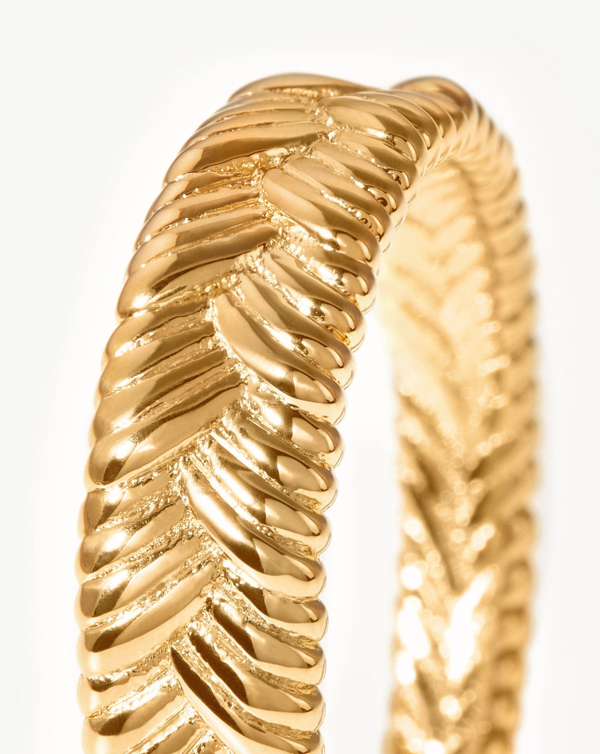 Braid Ring | 18ct Gold Plated Rings Missoma 