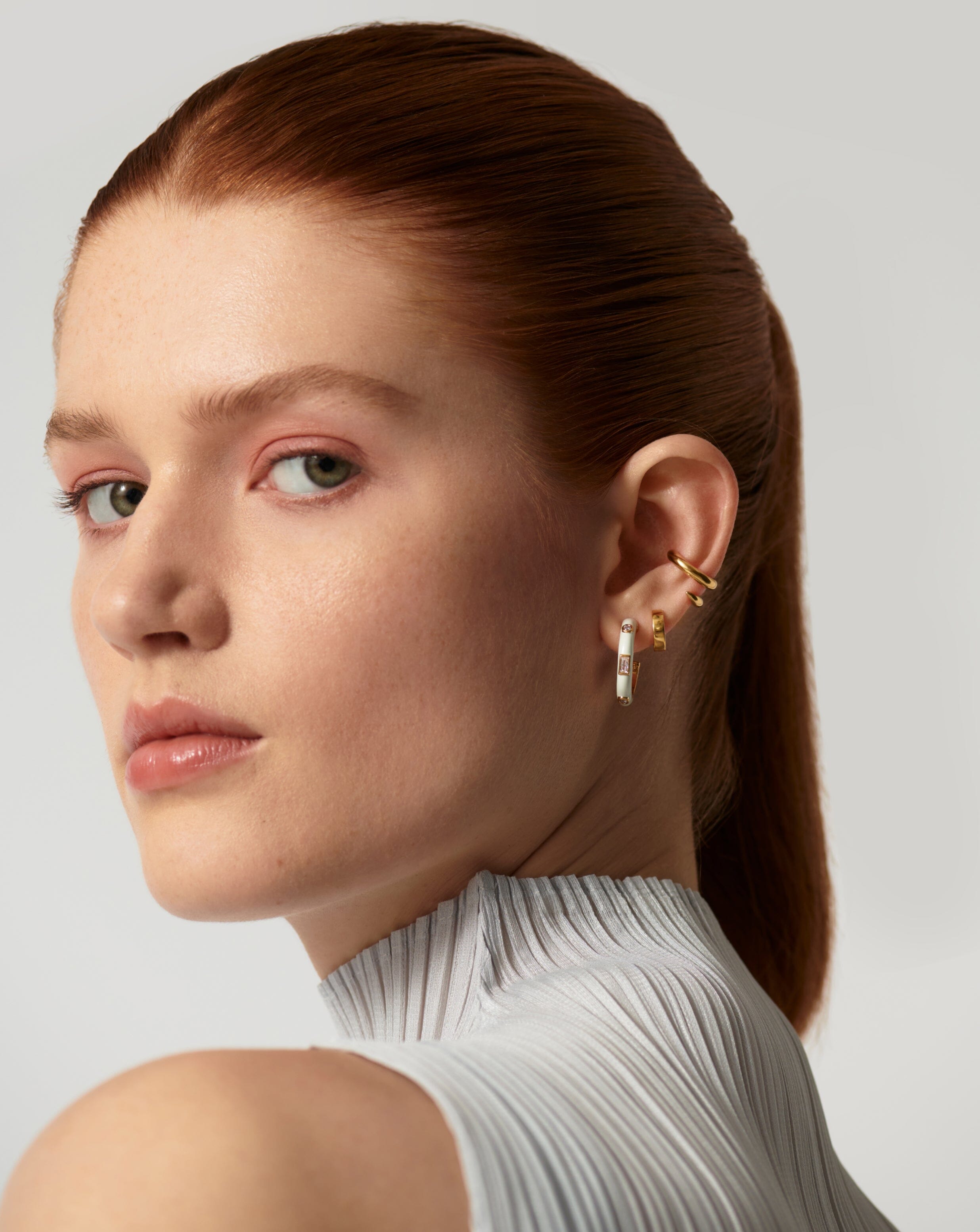 Chunky Claw Ear Cuff | 18ct Gold Plated Earrings Missoma 