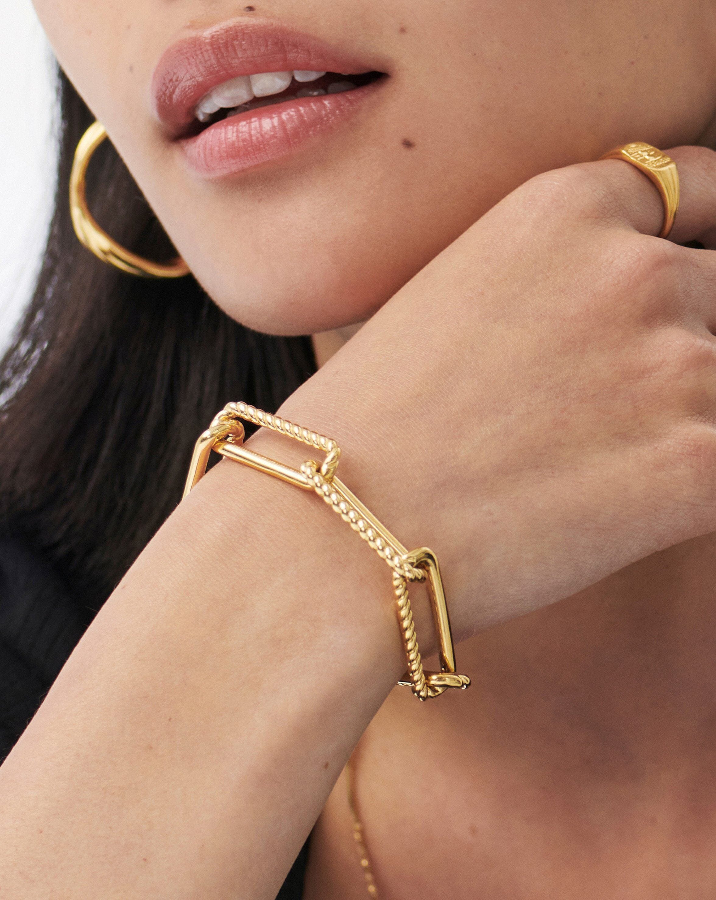 Missoma double chain bracelet deals