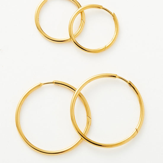Classic Hoop Earring Set Layering Sets Missoma 