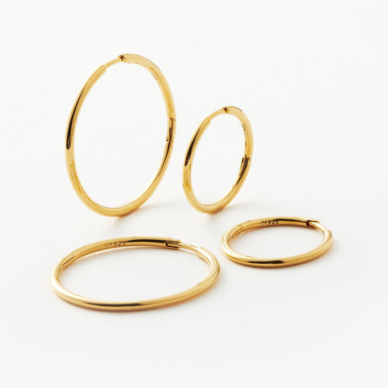 Classic Hoop Earring Set Layering Sets Missoma 