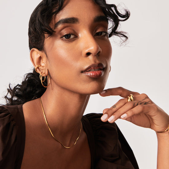 Classic Hoop Earring Set Layering Sets Missoma 