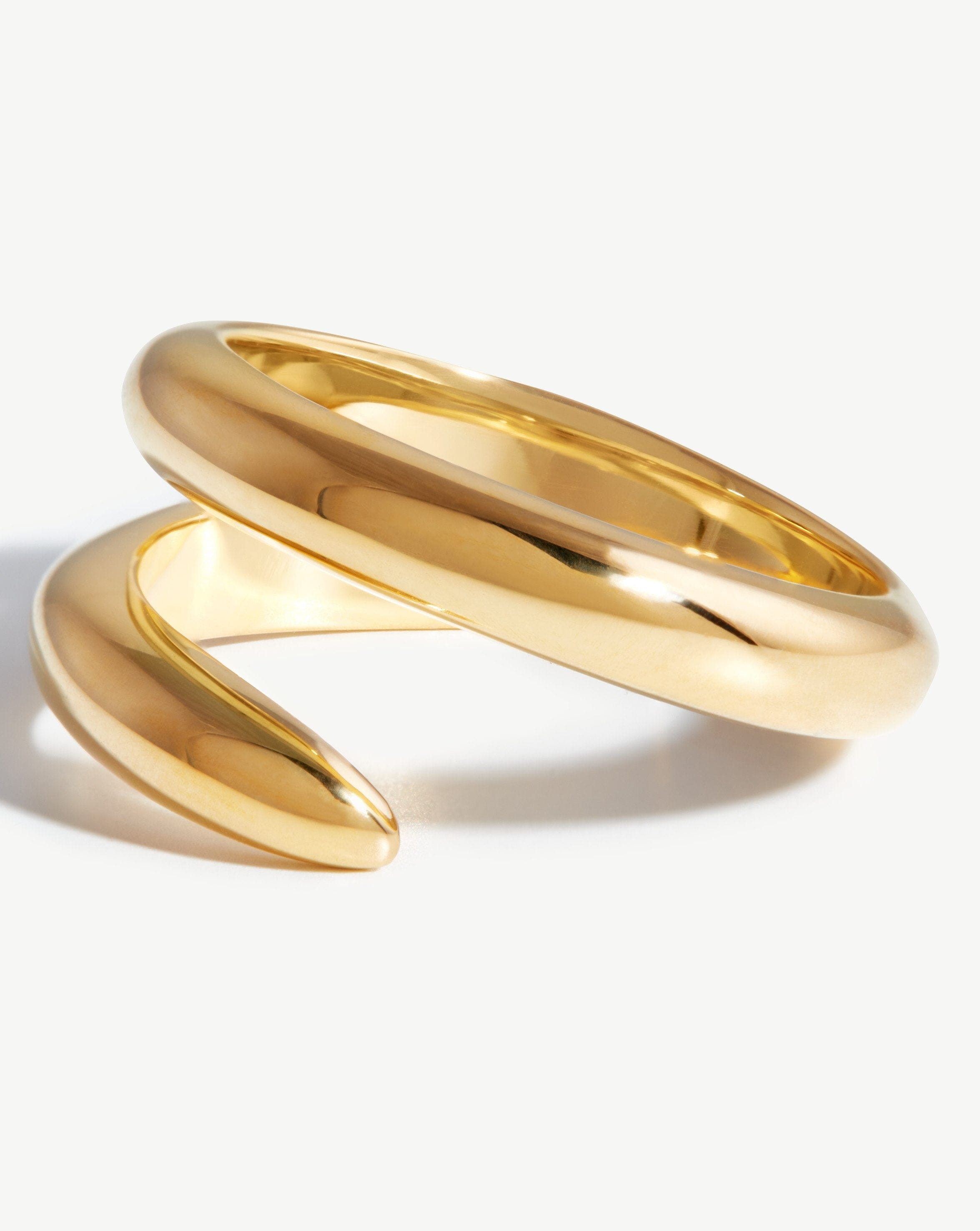 Claw Chunky Ring | 18ct Gold Plated Rings Missoma 