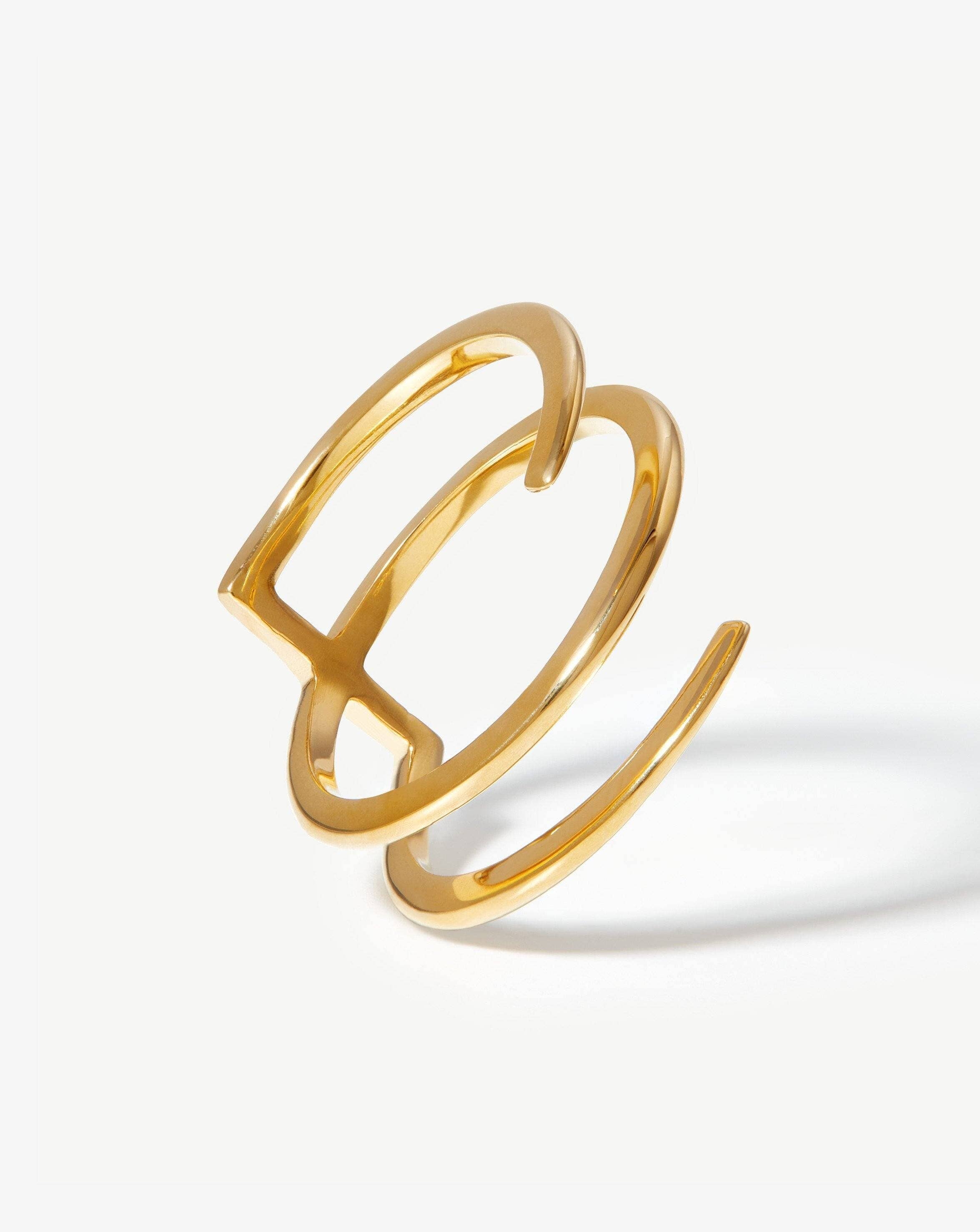 Claw Lacuna Ring | 18ct Gold Plated Vermeil Rings Missoma 