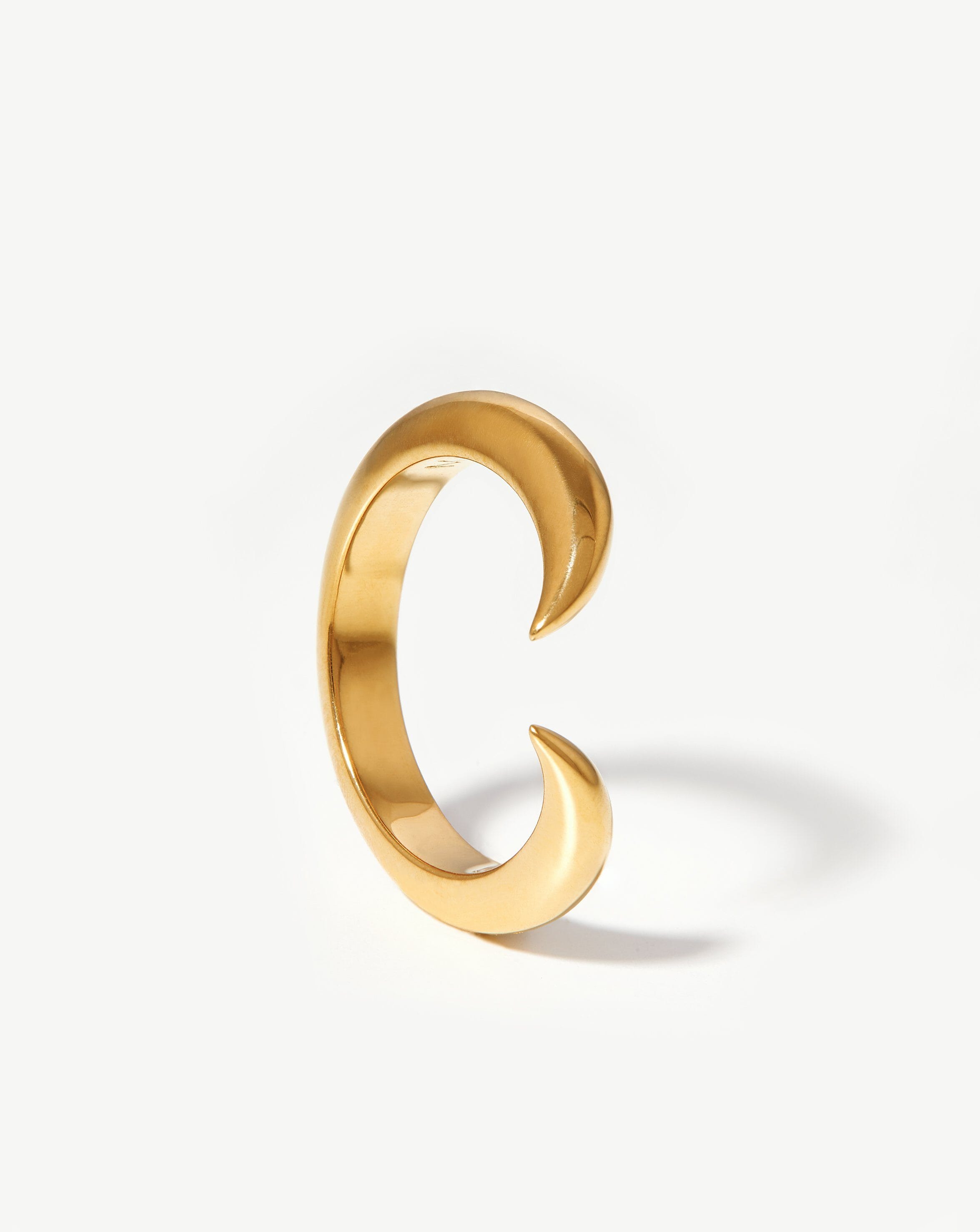 Claw Open Ring | 18ct Gold Plated Vermeil Rings Missoma 