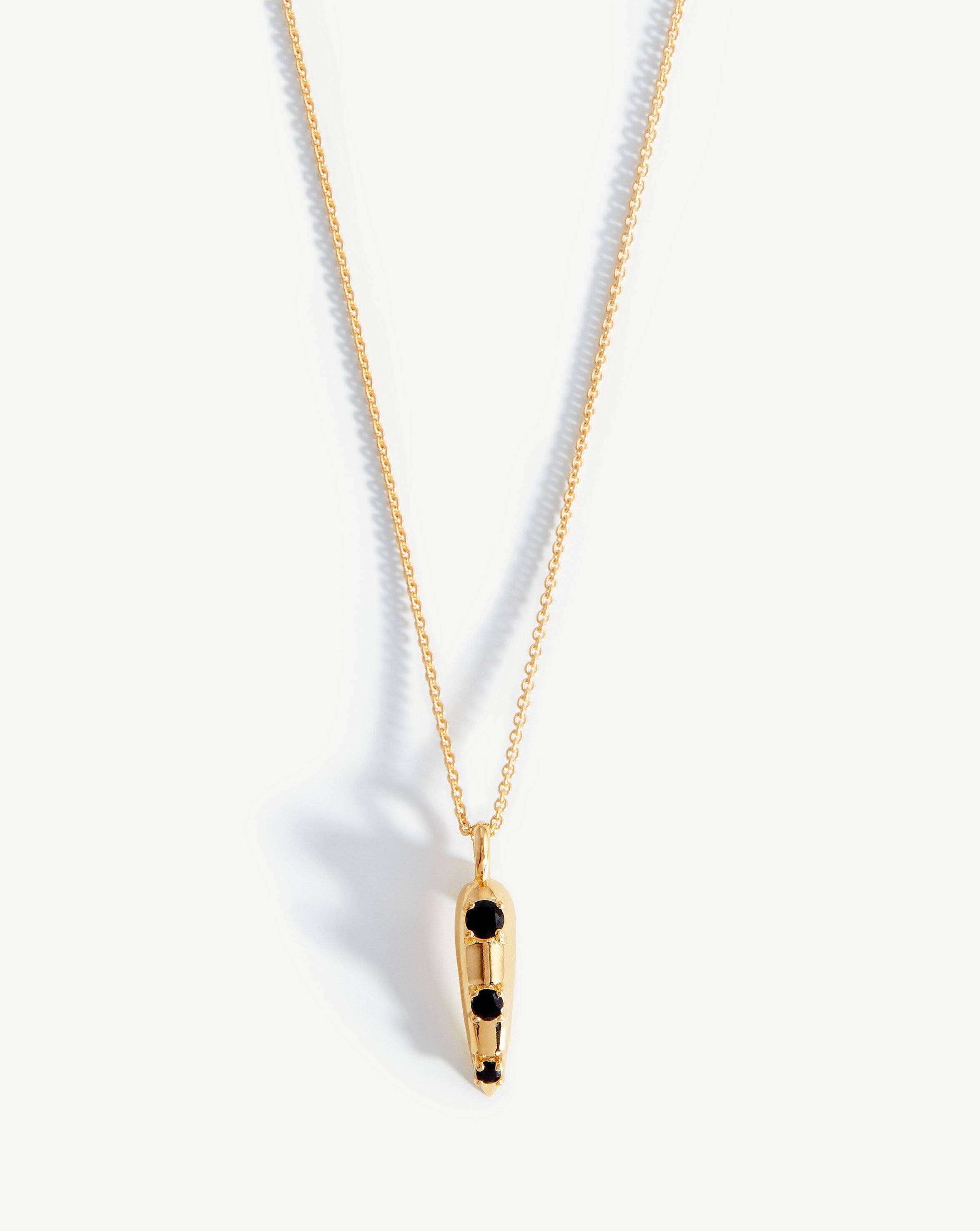 Claw Studded Pendant Necklace Necklaces Missoma 