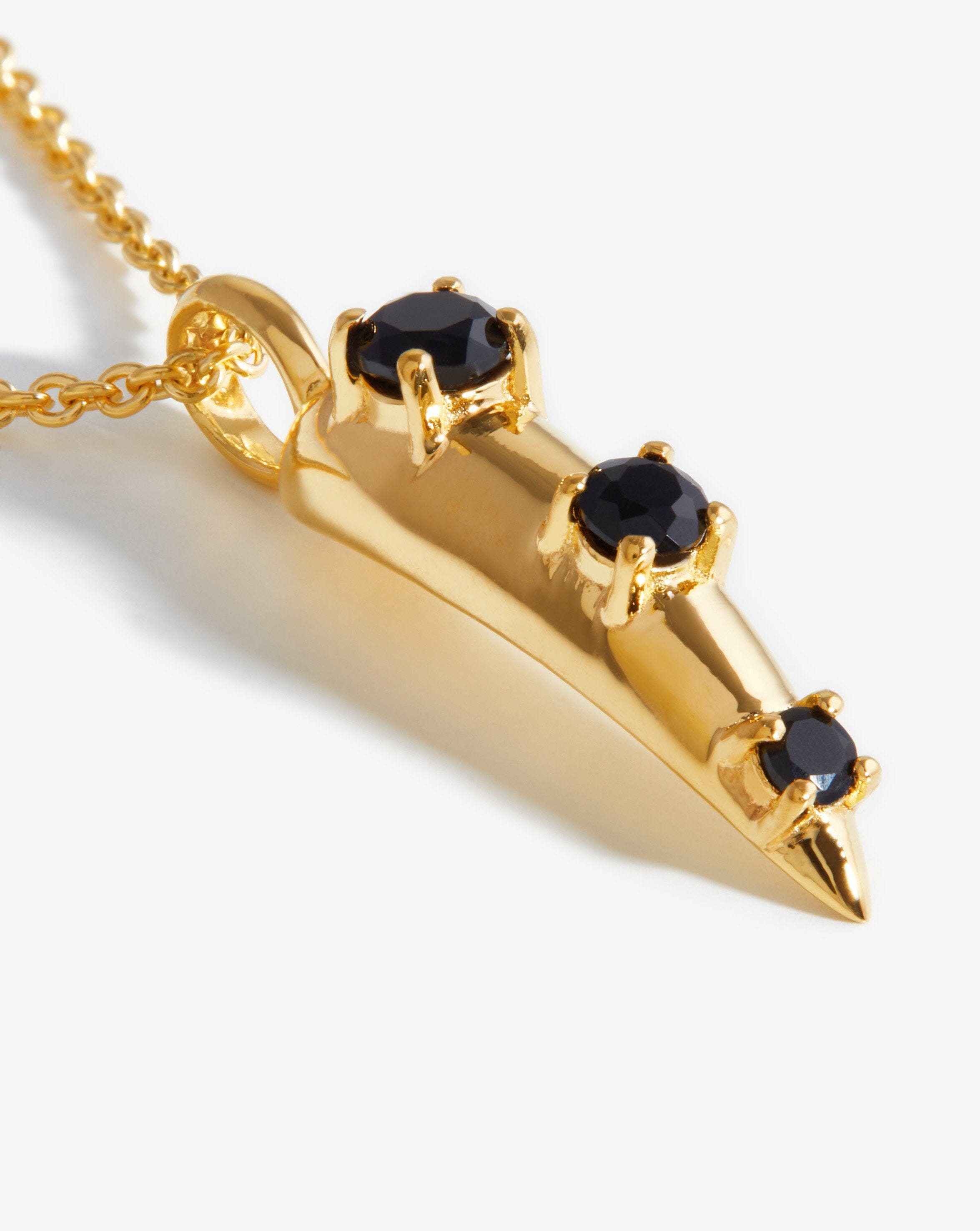 Claw Studded Pendant Necklace Necklaces Missoma 