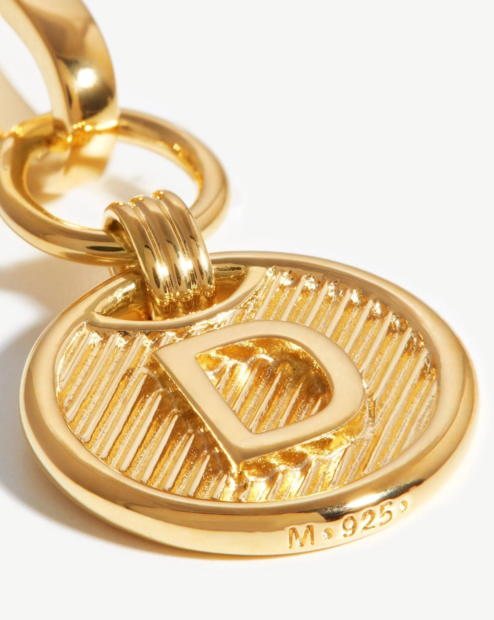 Clip-On Initial Pendant - Initial D Charms & Pendants Missoma 