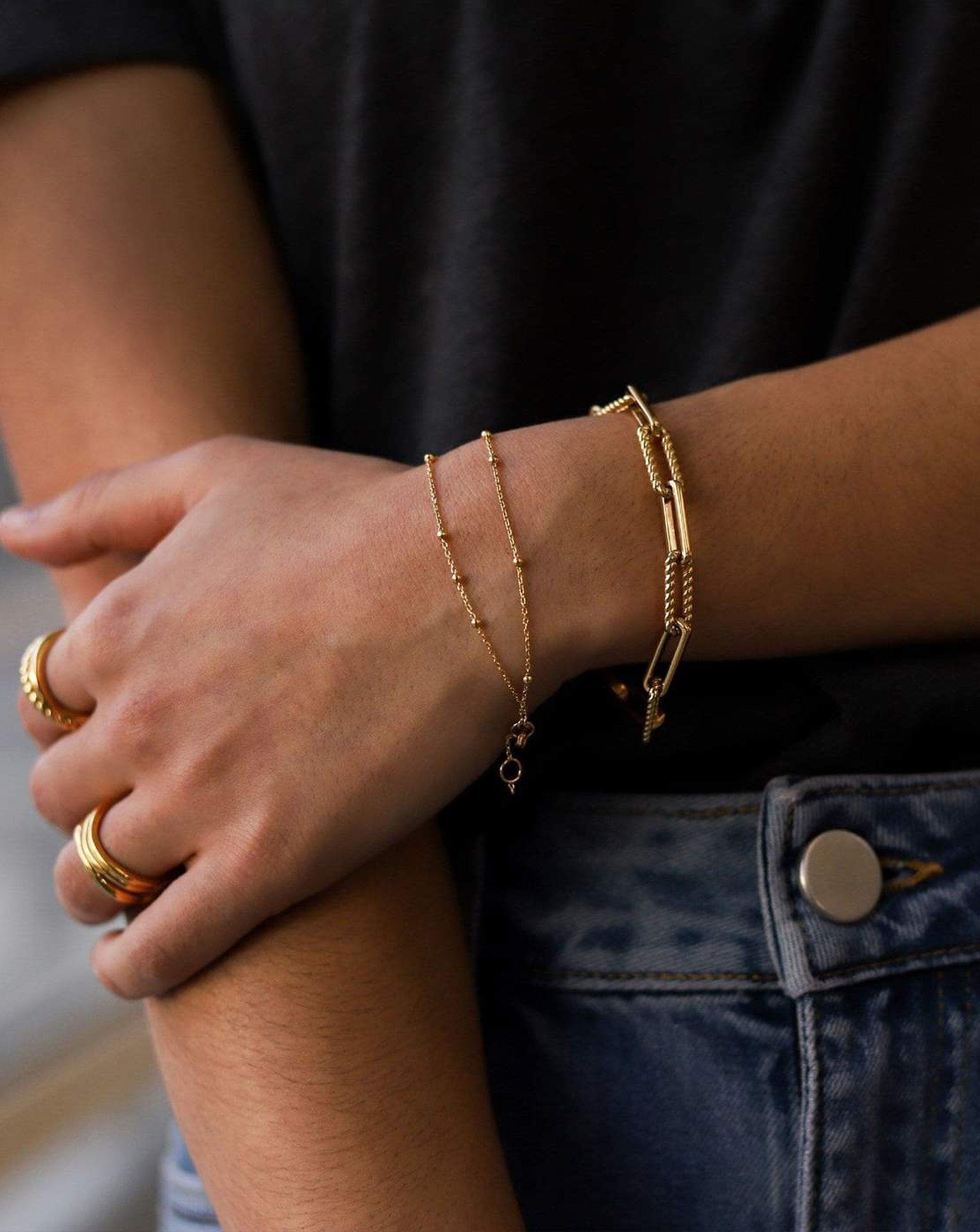 Coterie Chain Bracelet | 18ct Gold Plated Bracelets Missoma 