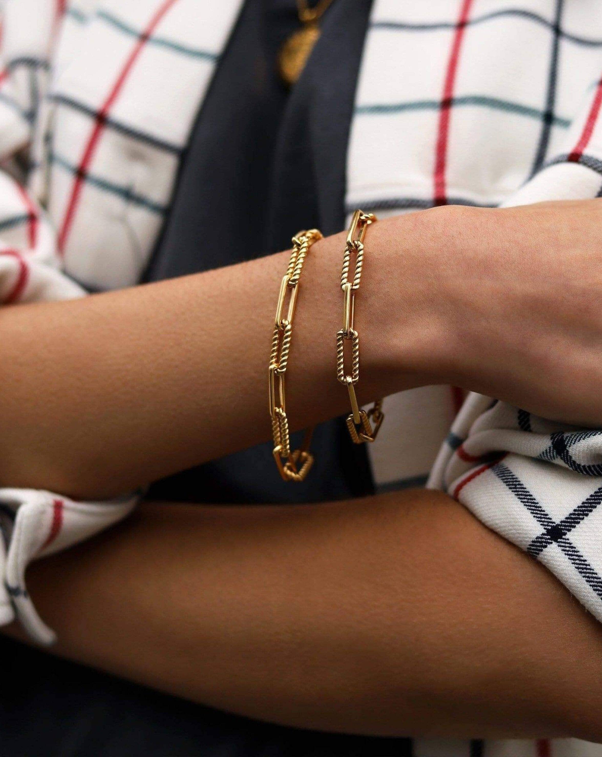 Coterie Chain Bracelet | 18ct Gold Plated Bracelets Missoma 