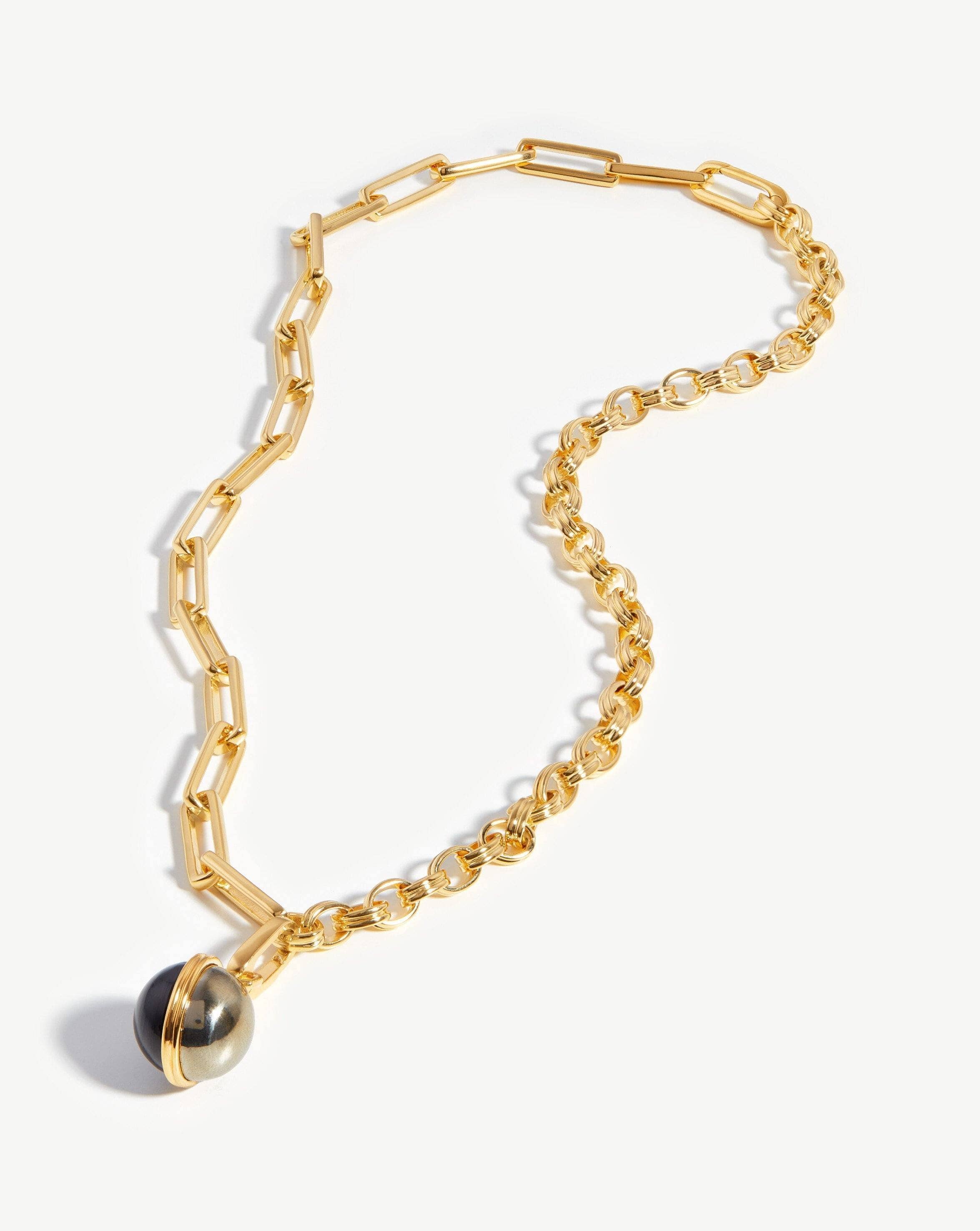 Deconstructed Axiom Sphere Chain Necklace Necklaces Missoma 