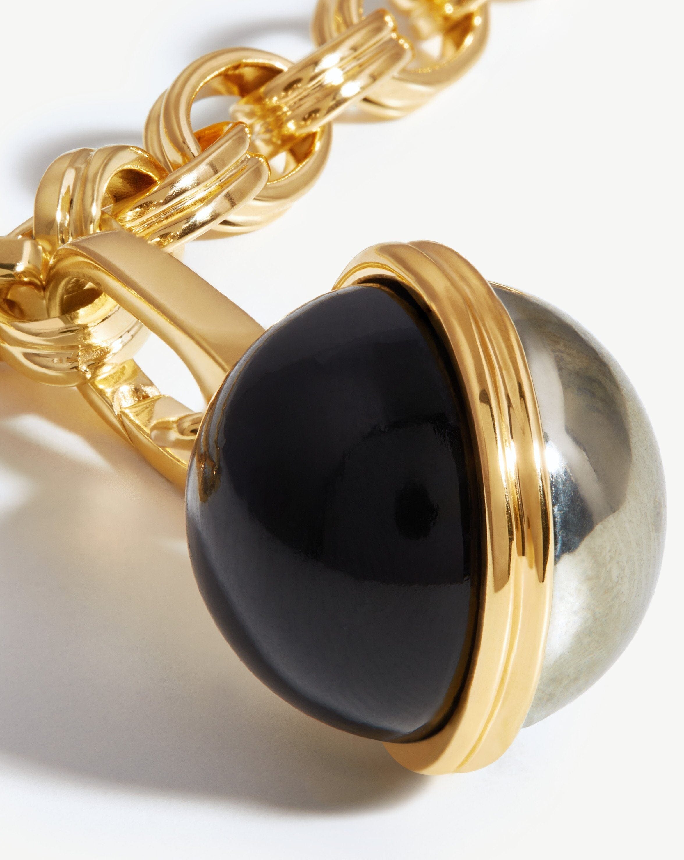Deconstructed Axiom Sphere Chain Necklace Necklaces Missoma 