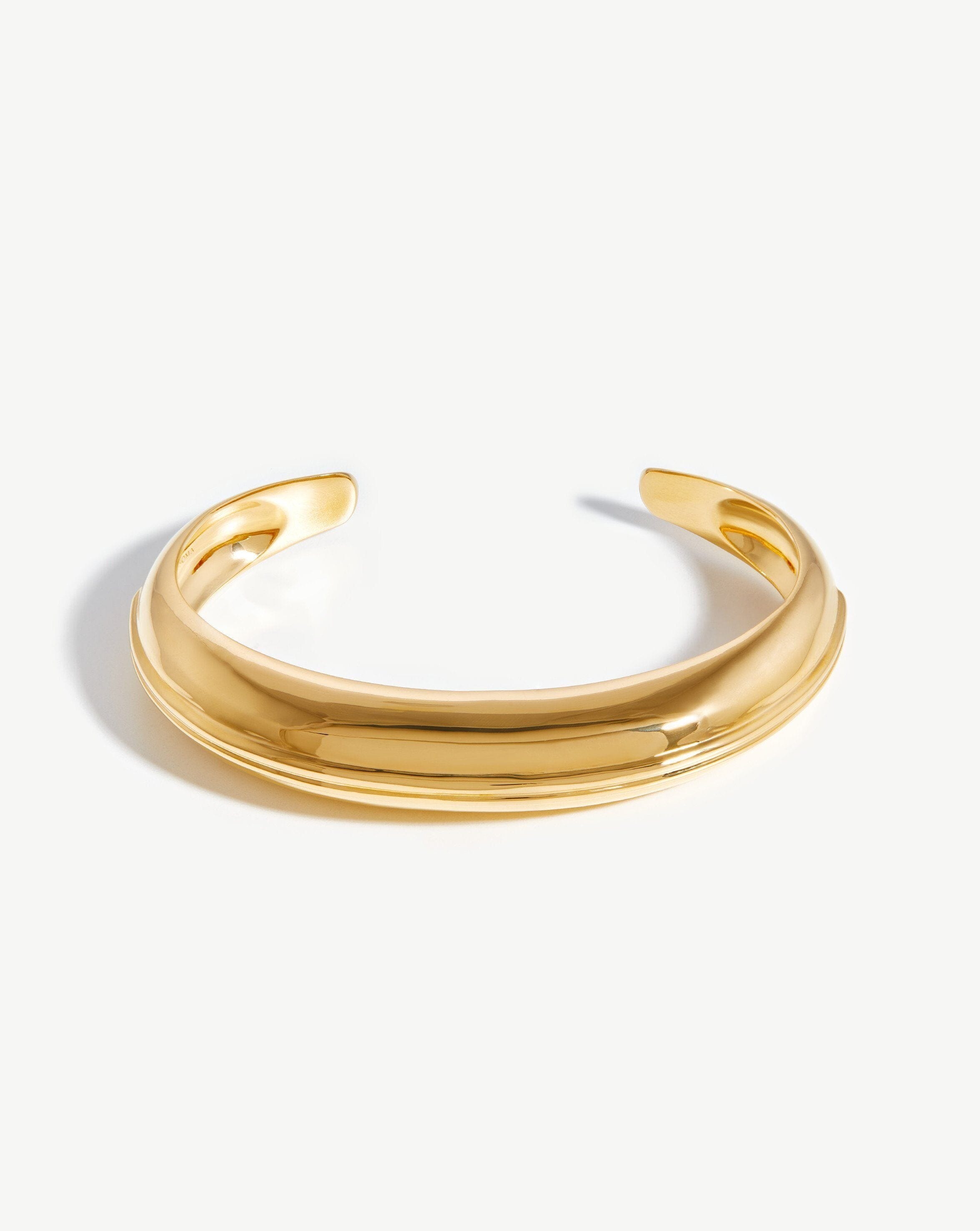 Dome Ridge Cuff Bracelet Bracelets Missoma 