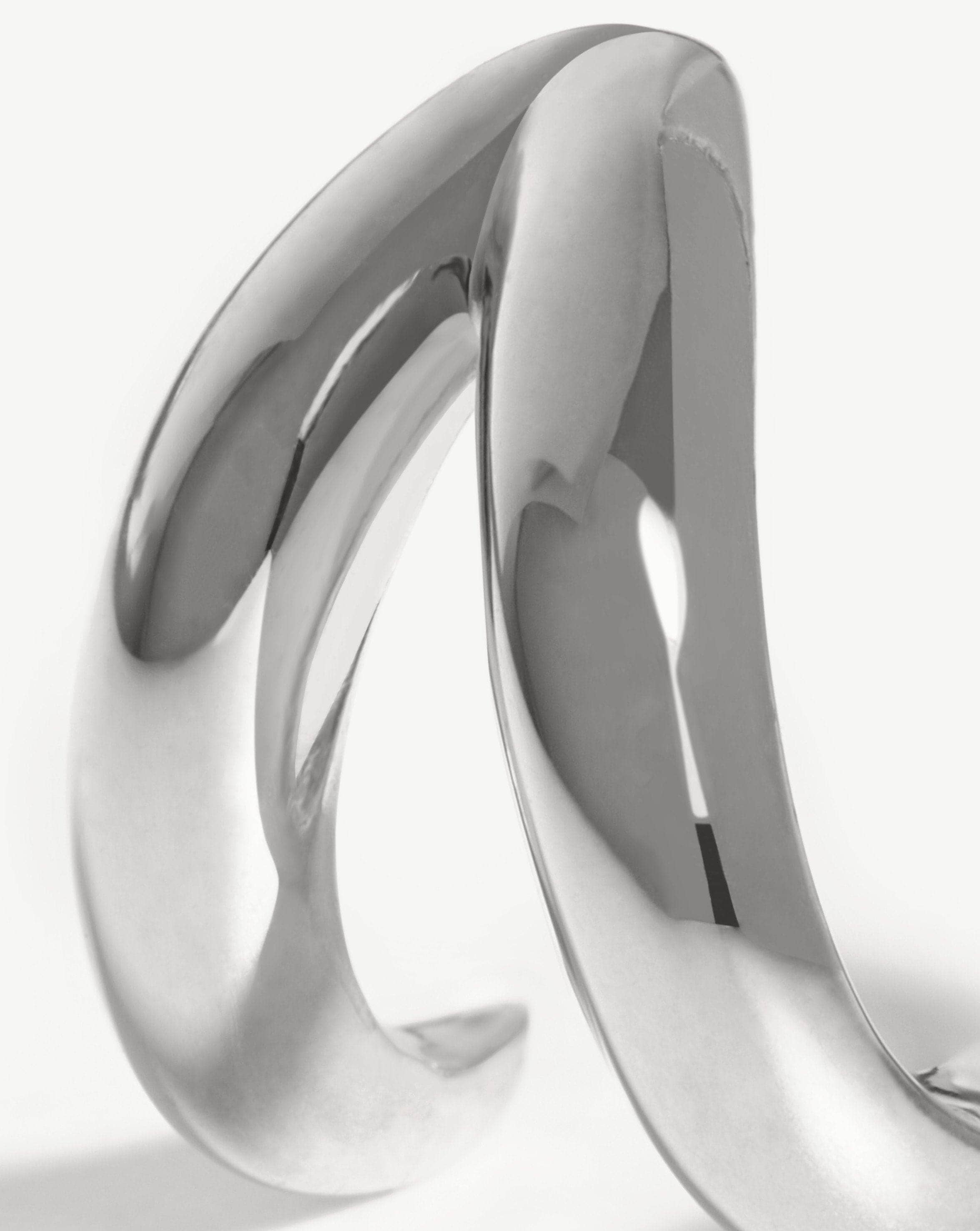 Double Claw Huggies Earrings Missoma 