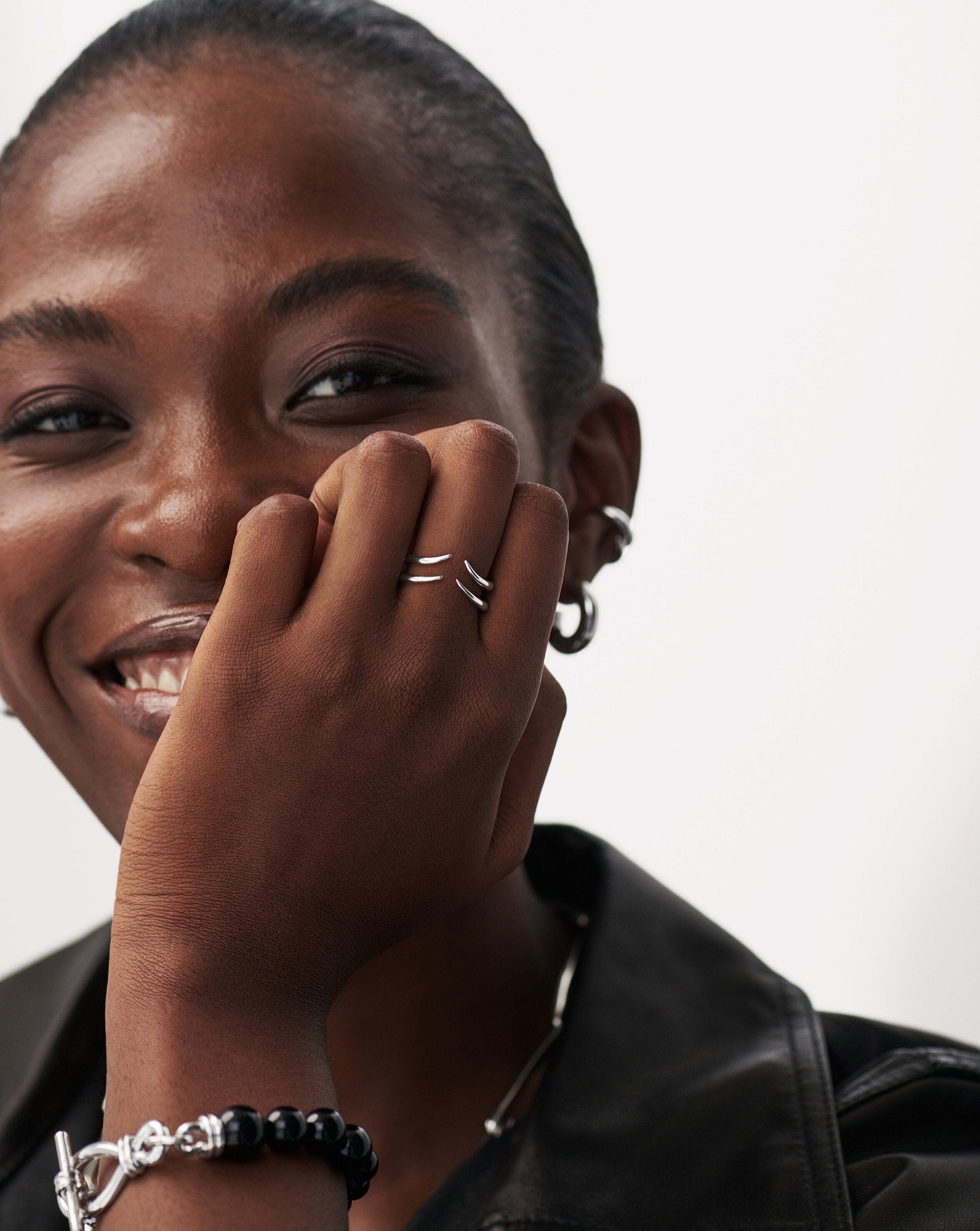 Double Claw Open Ring | Sterling Silver Rings Missoma 