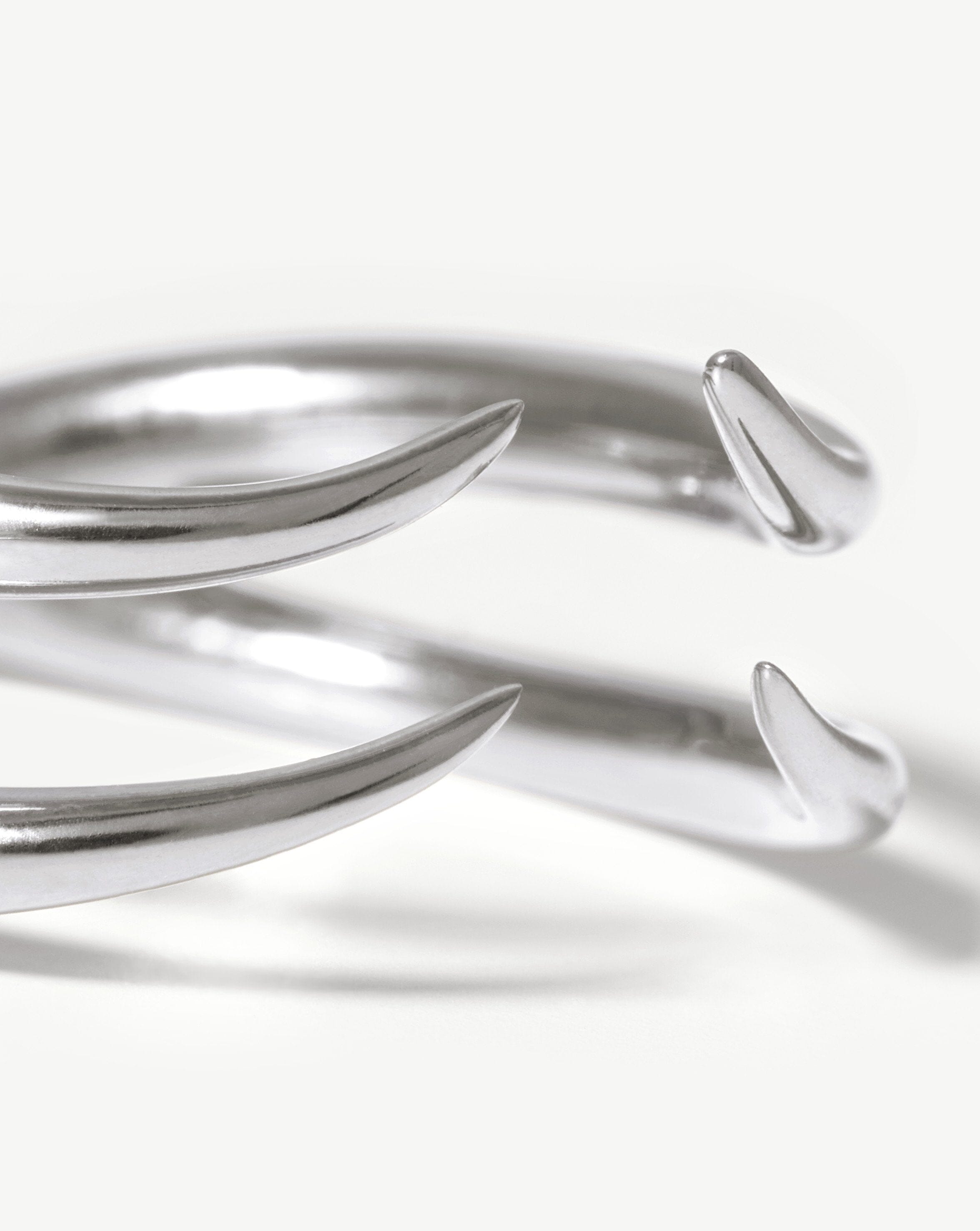 Double Claw Open Ring | Sterling Silver Rings Missoma 