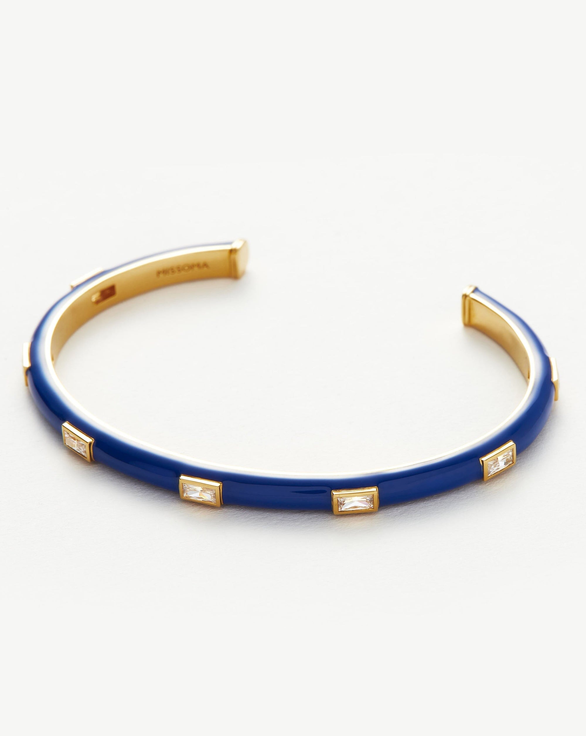 Enamel & Stone Cuff Bracelet Bracelets Missoma