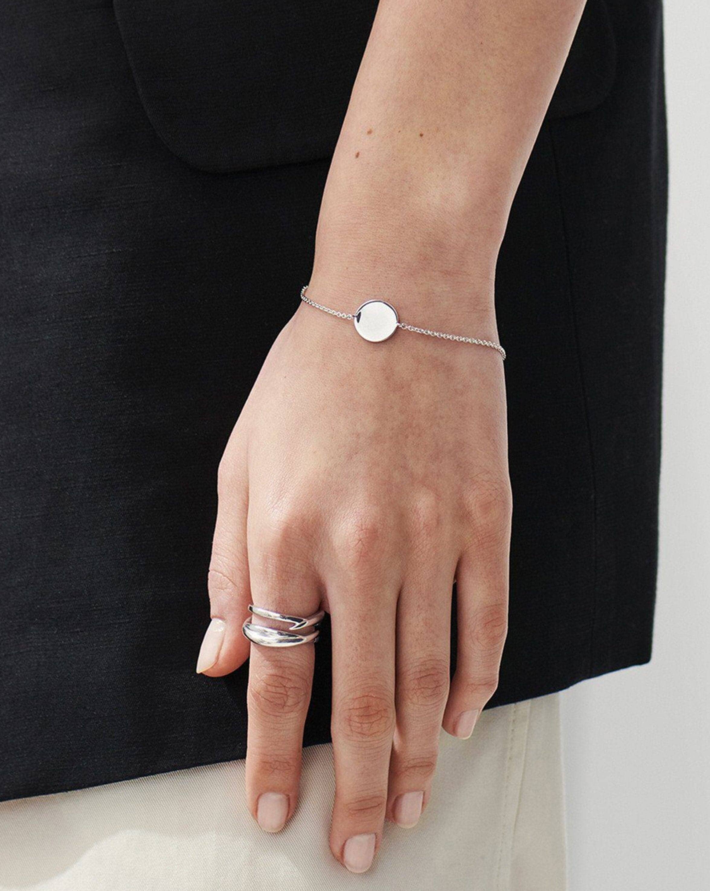 Engravable Round Bracelet Bracelets Missoma 