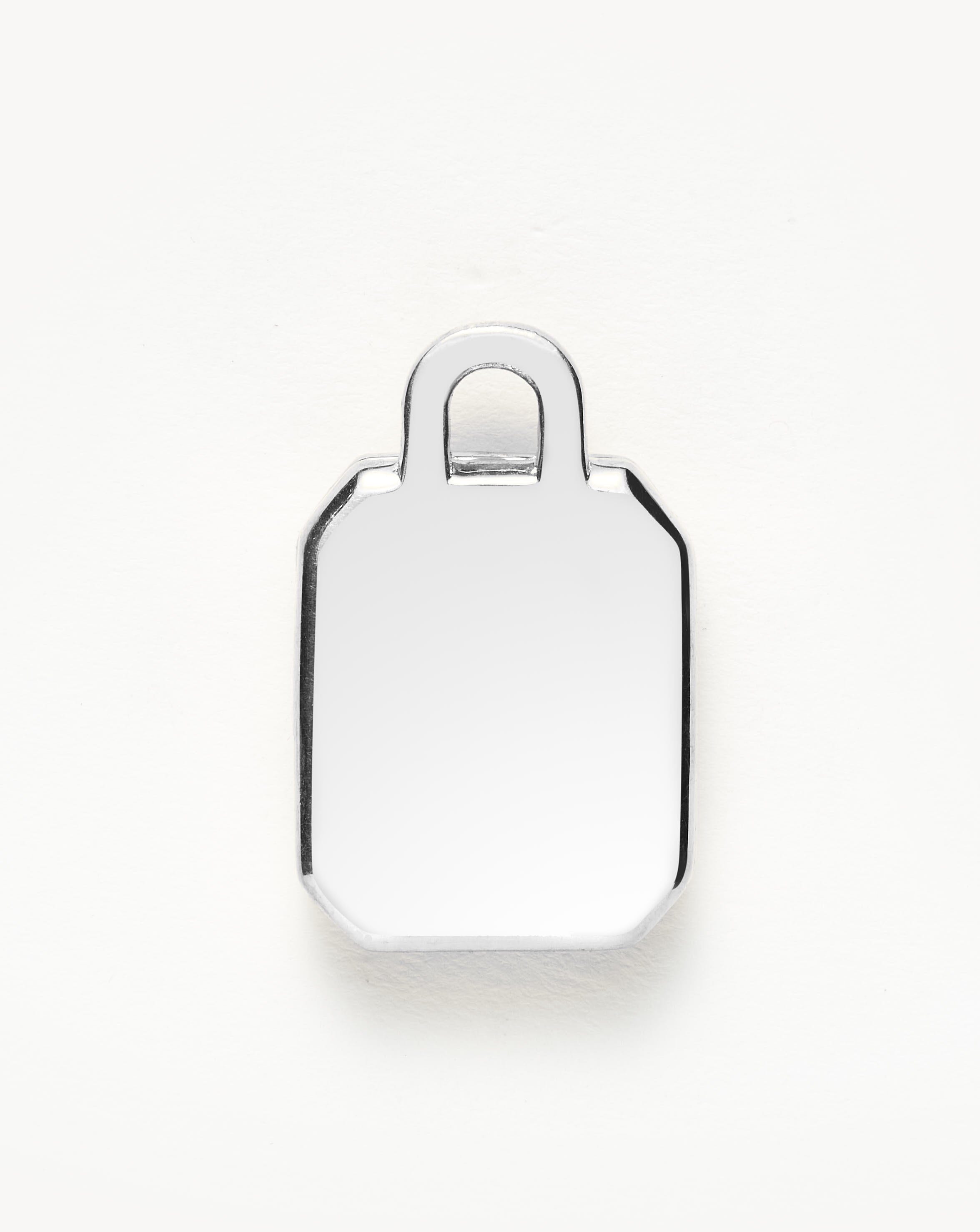 Engravable Square Locket Clip-On Pendant Charms & Pendants Missoma 