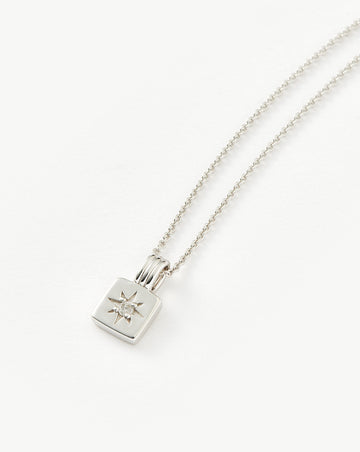 Engravable Star Ridge Pendant Necklace | Sterling Silver Necklaces Missoma 