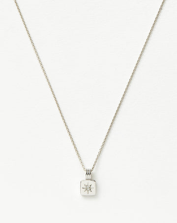 Engravable Star Ridge Pendant Necklace | Sterling Silver Necklaces Missoma 