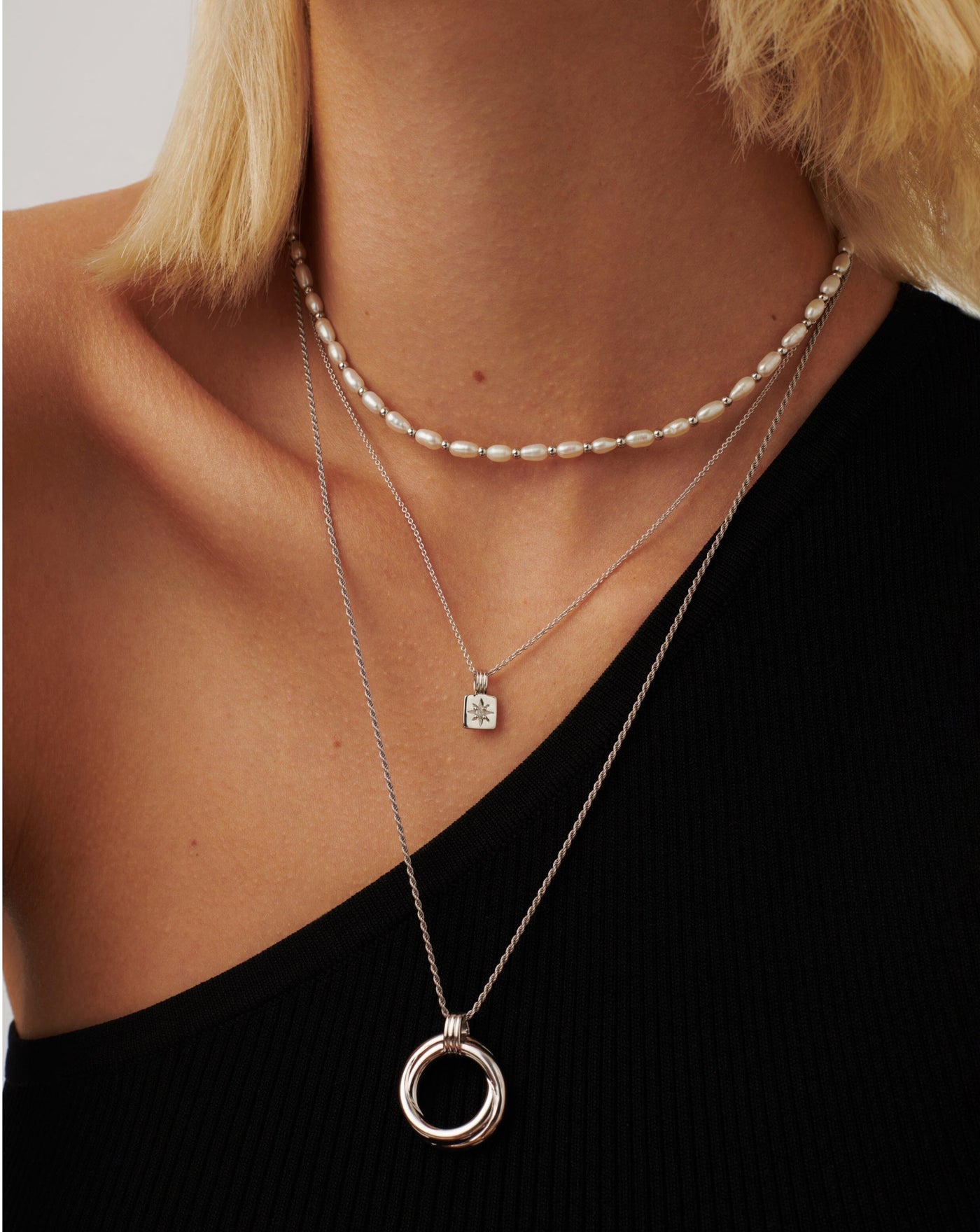 Engravable Star Ridge Pendant Necklace | Sterling Silver Necklaces ...